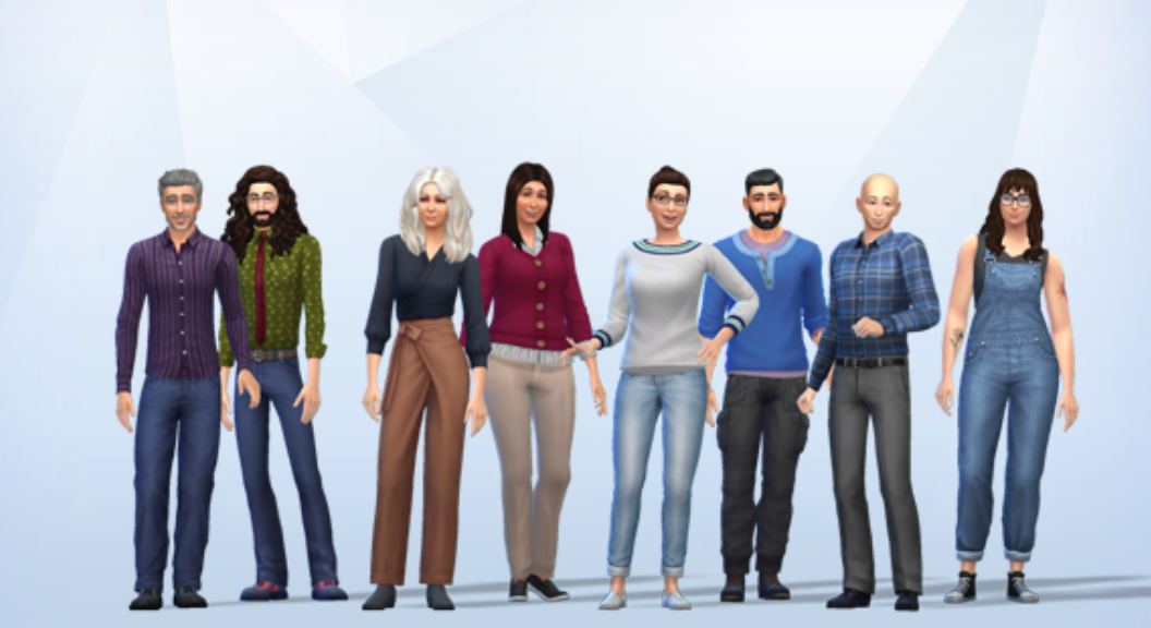 Creating (some of) Our Teachers in The Sims
