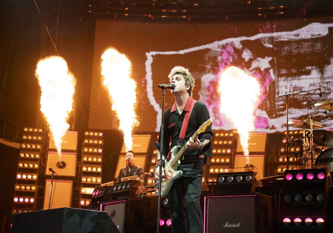 Billie Joe Armstrong at PNC Park on September 1st.  