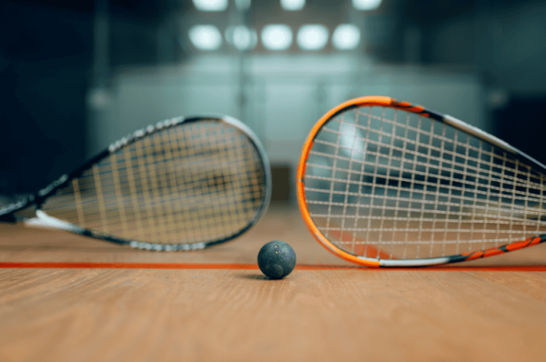 Contrary to popular belief, squash is not just indoor tennis.