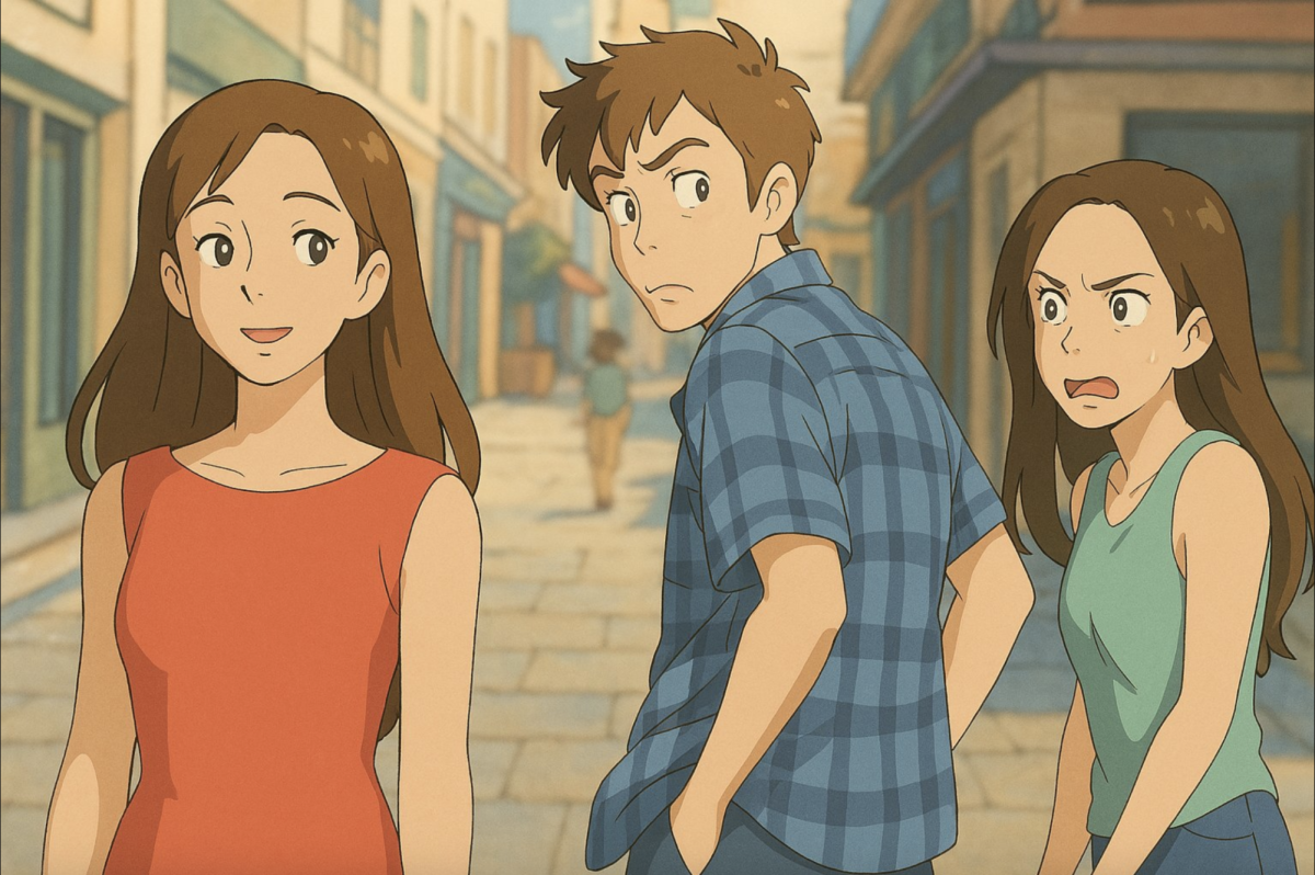 An AI-generated image in the style of Studio Ghibli, created as part of a controversial viral "trend" in late-March. Such images were harshly condemned by Studio Ghibli co-founder Hayao Miyazaki.