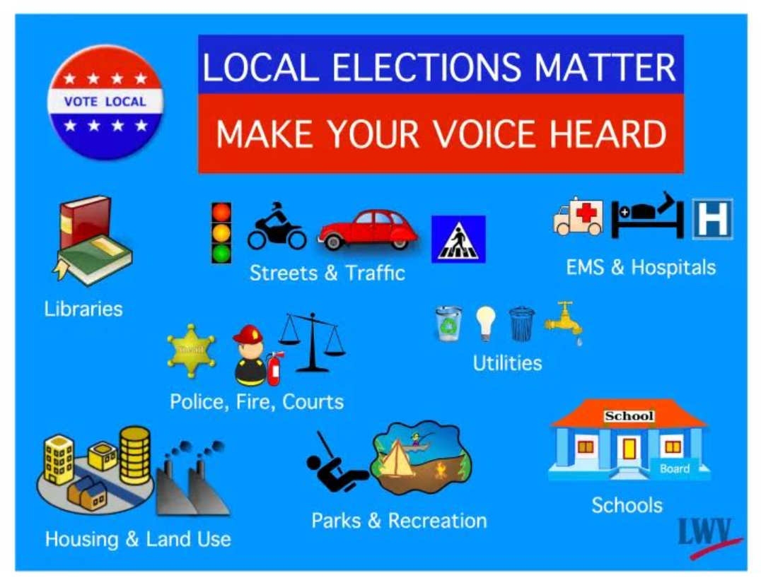 Want to sound like you actually give a sh*t? Give one about local elections.